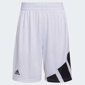 adidas Boys' Elastic Waistband Bar Shorts